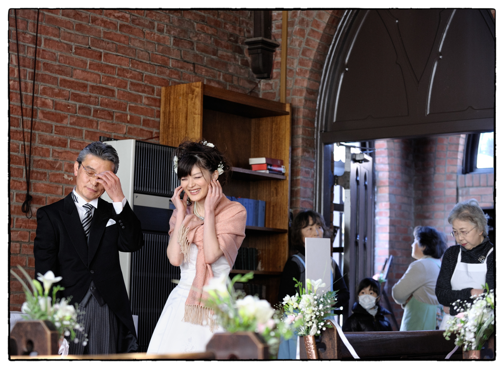 結婚式の写真　04