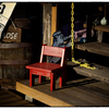 「赤い木の椅子」小江戸川越散歩487