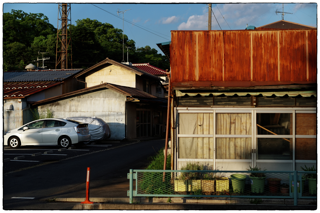 「西日の向こう」　小江戸川越散歩174