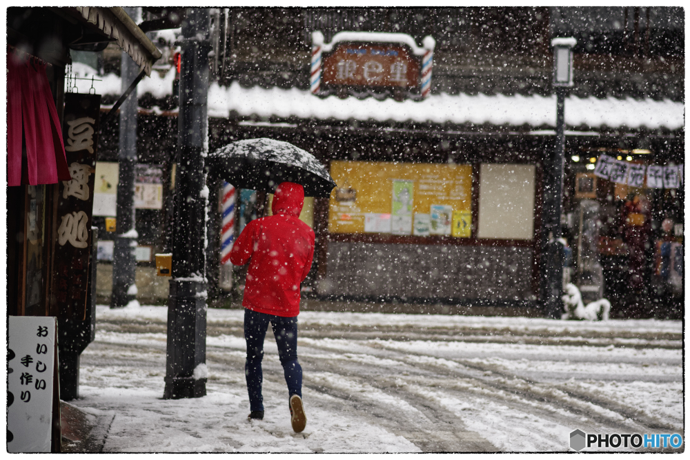 「みんな雪の中05」小江戸川越散歩143