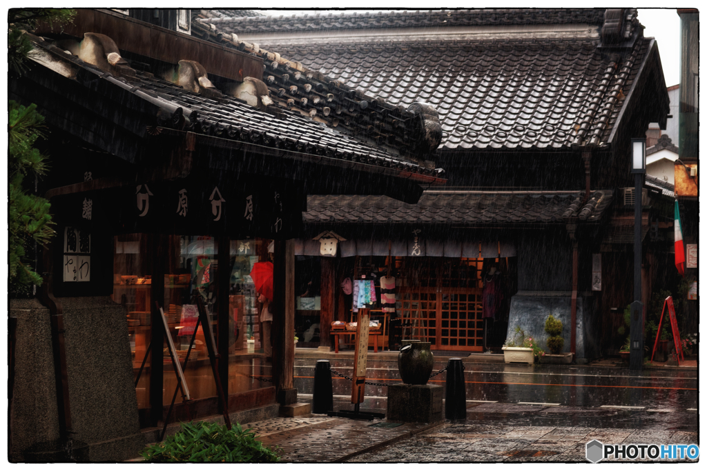 「素敵な雨の日」　小江戸川越散歩137