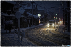 「みんな雪の中09」小江戸川越散歩147