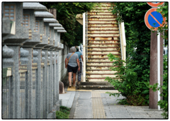 「歩道橋」小江戸川越散歩622