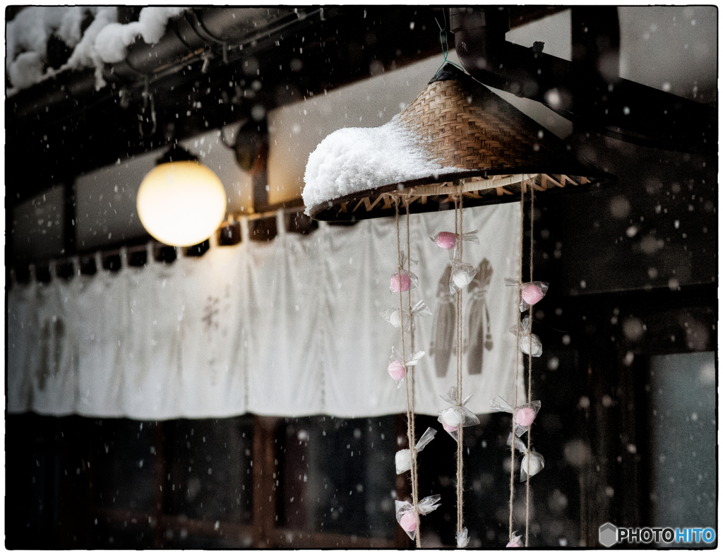 「みんな雪の中01」　小江戸川越散歩101