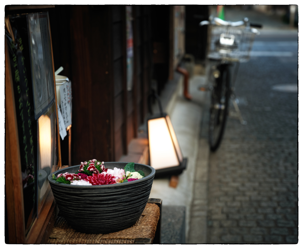 「街角の花」小江戸川越散歩443