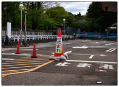 「大きな駐車場」小江戸川越散歩373