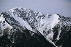 残雪の間ノ岳