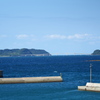 家族サービス　角島大橋