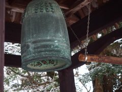 雪景色　氏神様