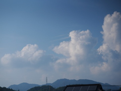 夏直前　入道雲