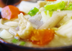 鞍手茶屋のけんちんうどん