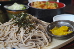 松島航空基地祭に行く前に食べたお蕎麦