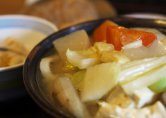 鞍手茶屋さんのけんちんうどん