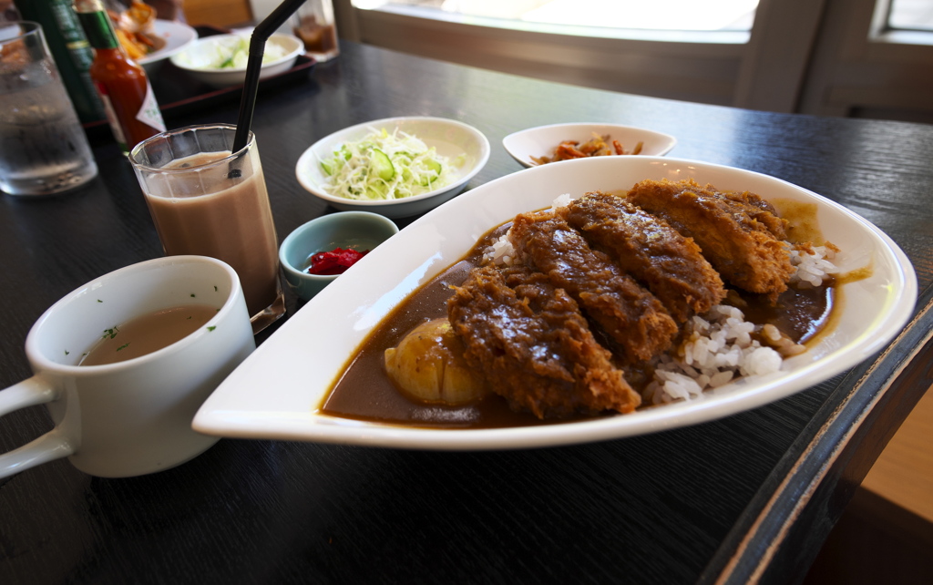 復活「サガ」のカツカレー