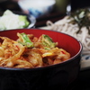 かき揚げ丼とお蕎麦のSET
