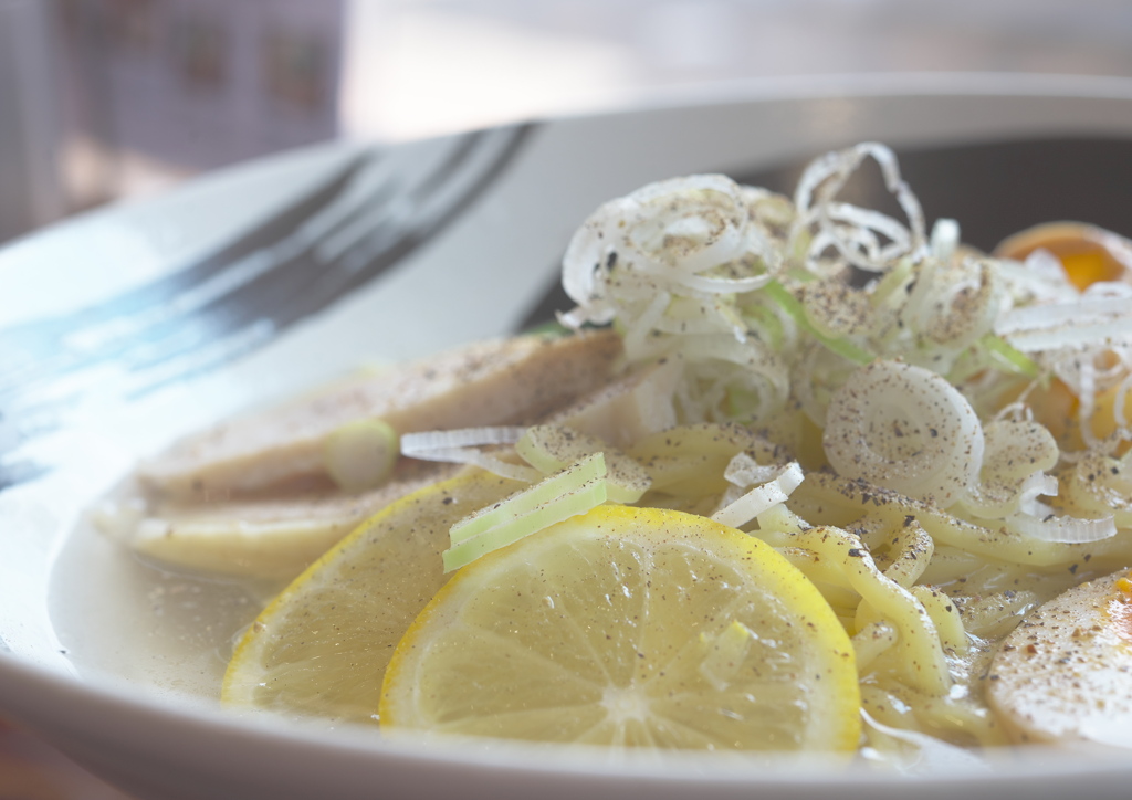 松島航空基地祭の帰りに食べた冷やしラーメン