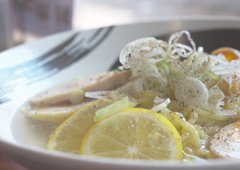 松島航空基地祭の帰りに食べた冷やしラーメン