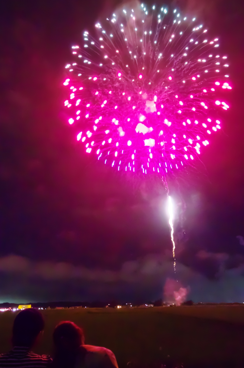 二人だけの花火大会