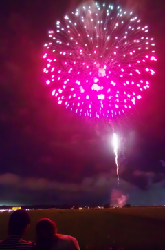 二人だけの花火大会