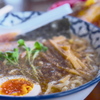 外食風景　ラーメンセット