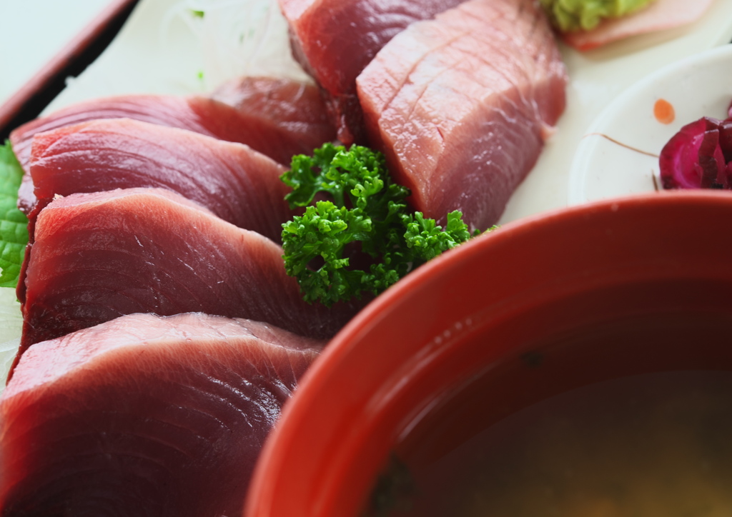 かつおのお刺身定食