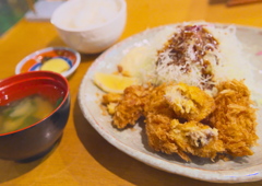 チャレンジ4回目でやっと食べれた今年の柿フライ