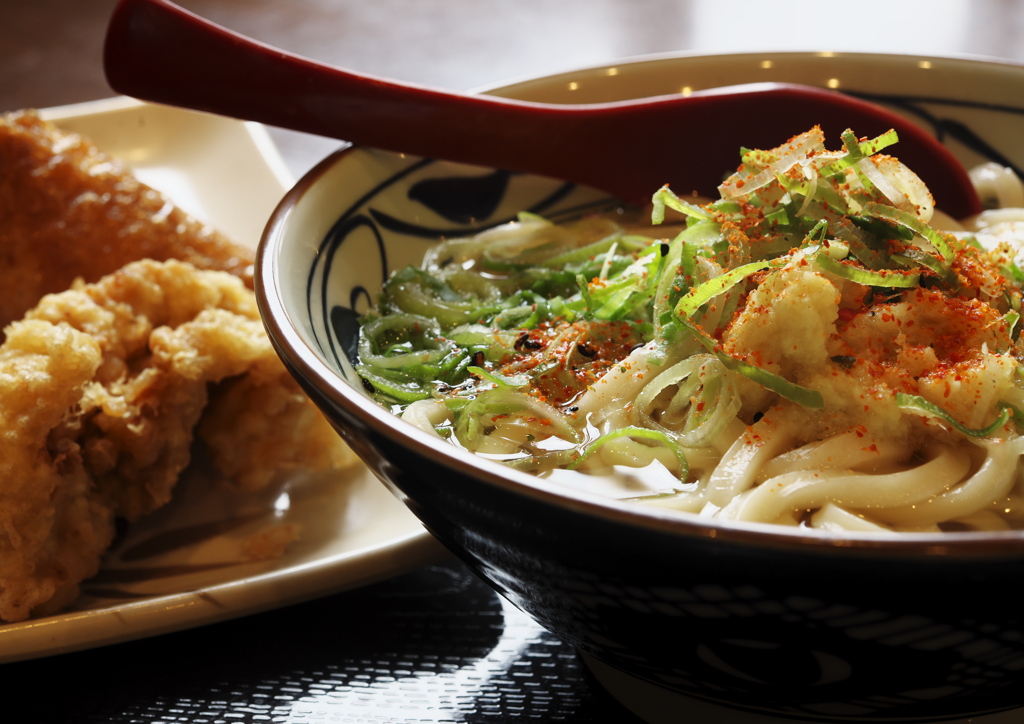 墓参り時の定番のうどん