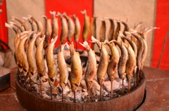 鮎の塩焼き