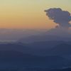 煙は薄し桜島山