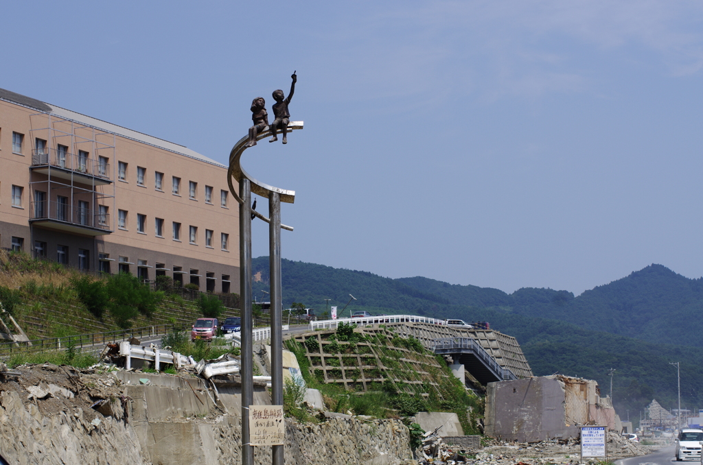 女川町にて