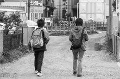 微妙な距離