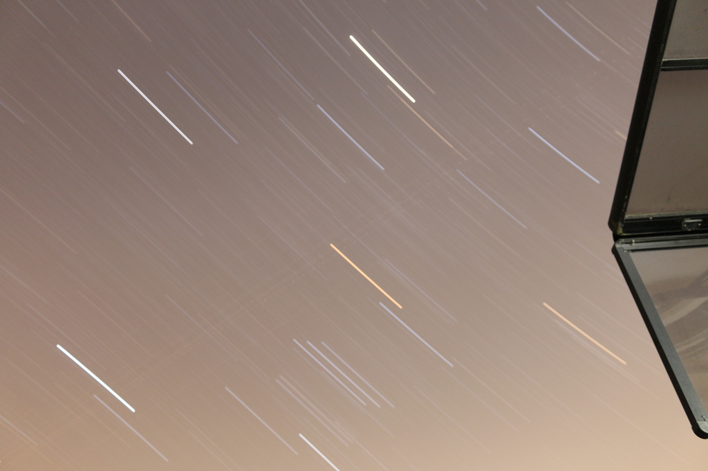 実家からの星空