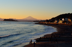 稲村ケ崎にて