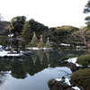 雪あるの旧古河庭園
