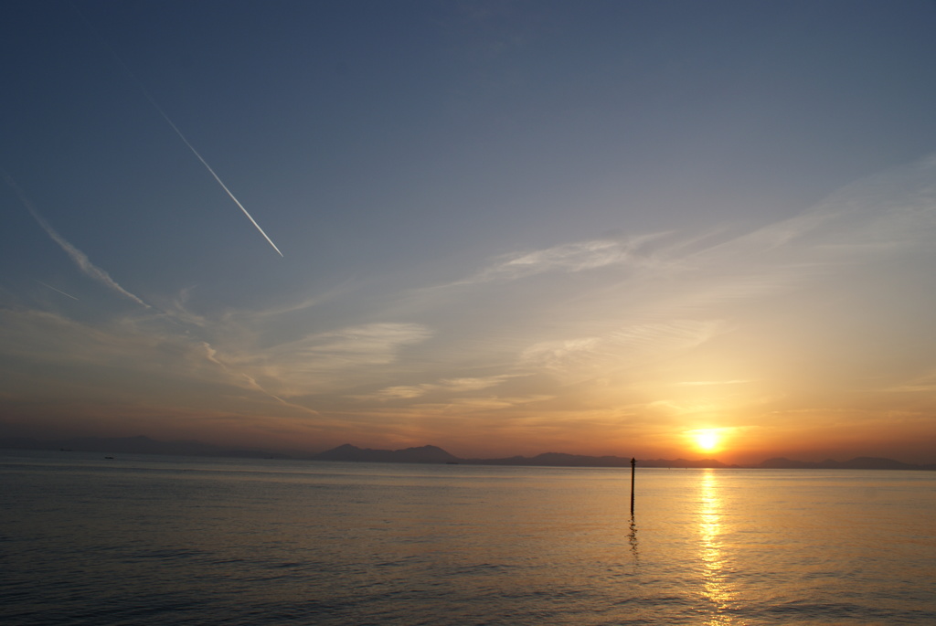 夕日①