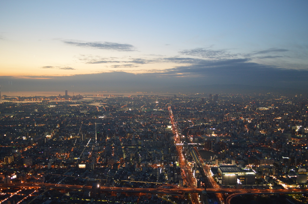 あべのハルカス　夜景