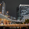 渡辺橋　夜景