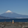 釣り人からの富士山