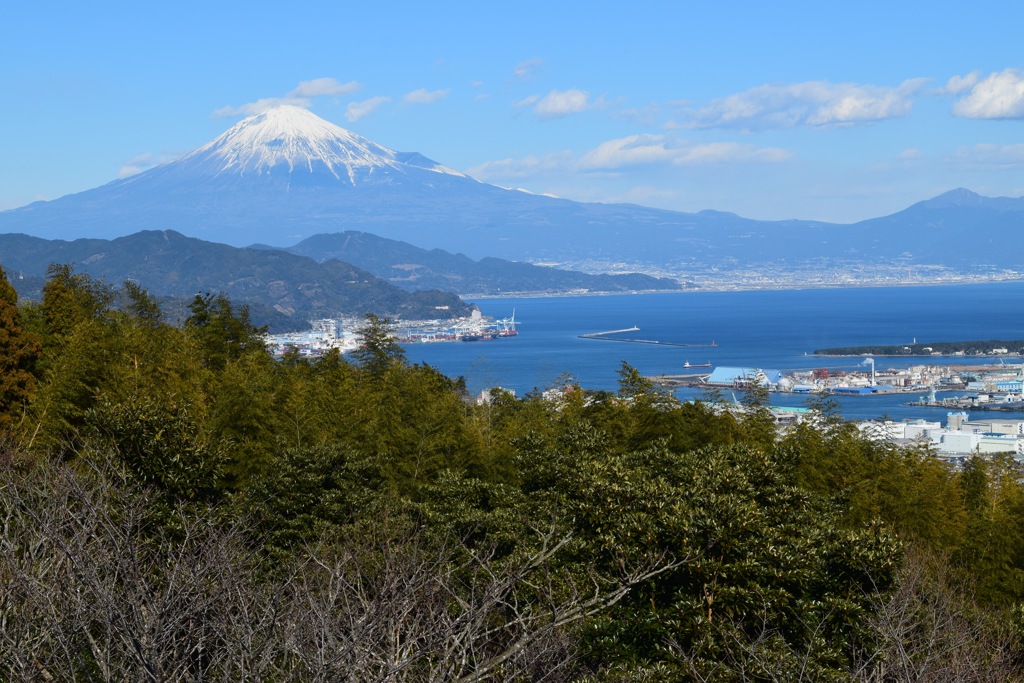 日本平からの富士山