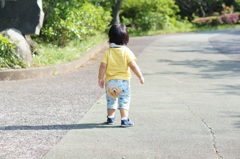 歩き始めの坂道はキツイぜ！