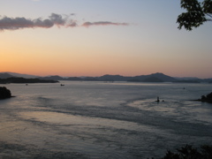 宍道湖の夕陽－１