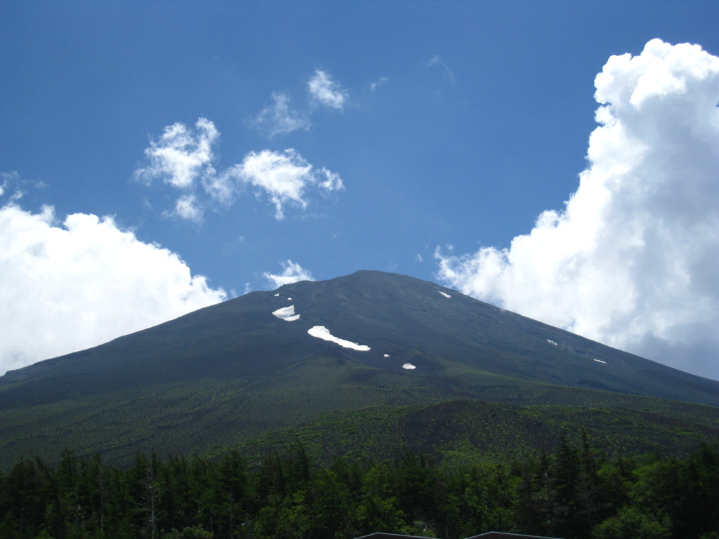 ５合目からの富士山