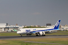 ANA787着陸★★★★★★