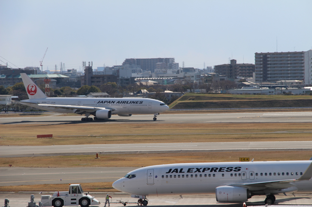 飛行機５