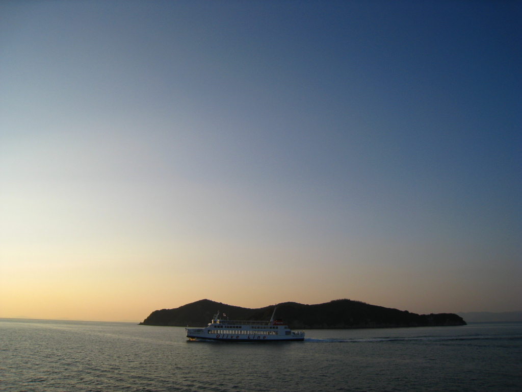 瀬戸内の夕陽６