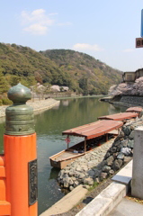 橋からの山並み