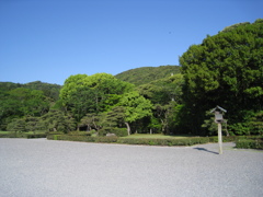 伊勢神宮 内宮庭園その２