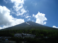 ５合目からの富士山！