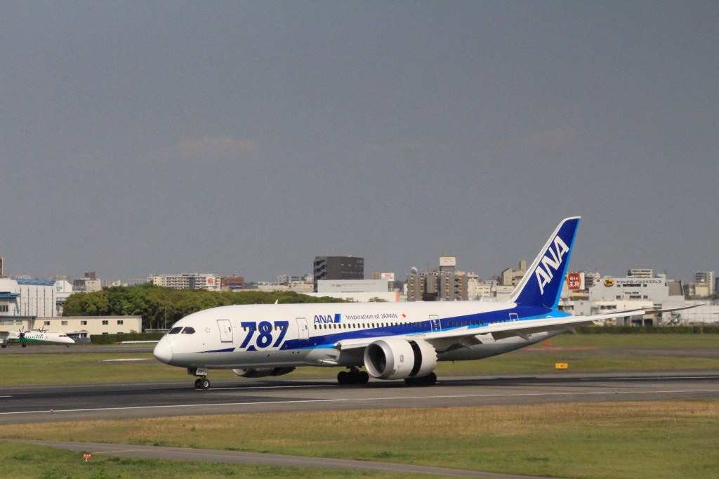 ANA787着陸★★★★