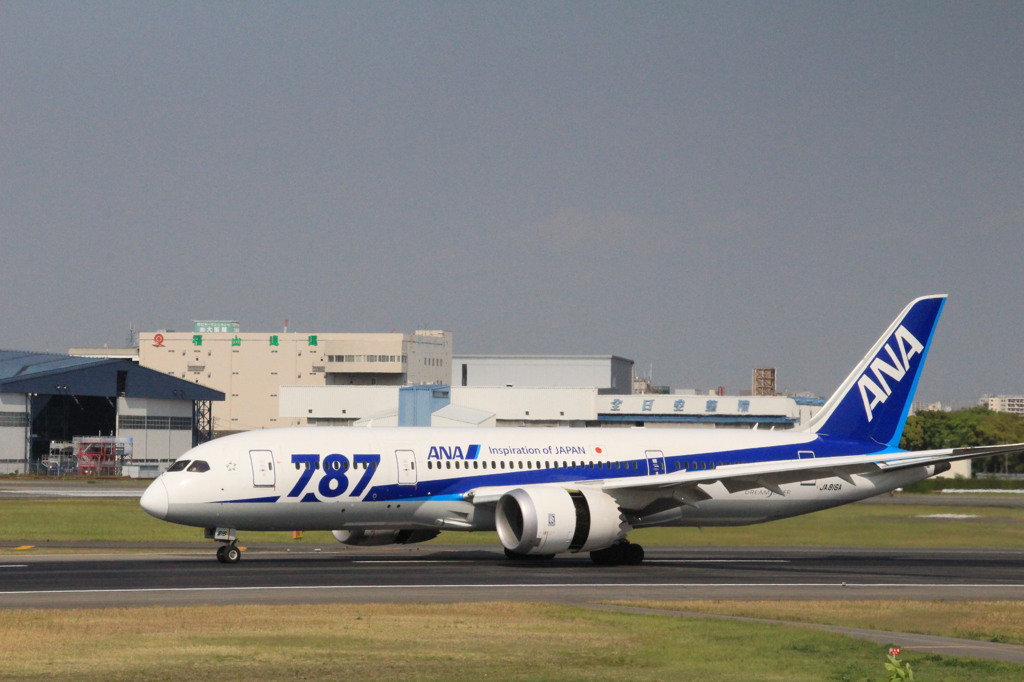 ANA787着陸★★★★★★★